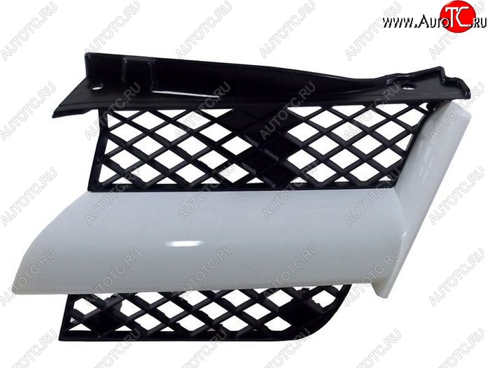 789 р. Левая решетка радиатора SAT Mitsubishi Outlander CU (2003-2009) (Неокрашенная)  с доставкой в г. Чебоксары
