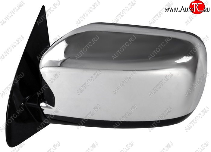 4 849 р. Боковое левое зеркало заднего вида SAT (левое, 3 контакта, хром)  Mitsubishi Airtek - Outlander  CU (Неокрашенное)  с доставкой в г. Чебоксары