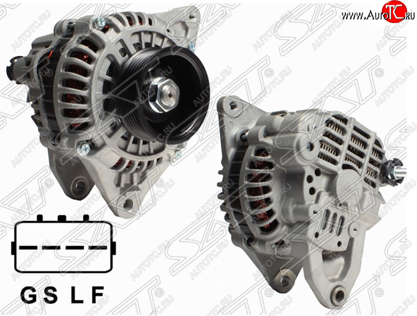 11 599 р. Генератор SAT (2,0/2,4l, 12V 110A)  Mitsubishi Airtek - Outlander  CU  с доставкой в г. Чебоксары