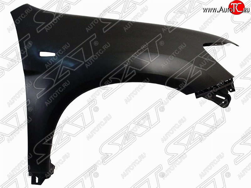3 999 р. Правое крыло переднее SAT (пластик) Mitsubishi ASX 1-ый рестайлинг (2013-2016) (Неокрашенное)  с доставкой в г. Чебоксары