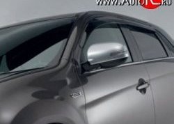 Дефлекторы окон (ветровики) Novline 4 шт Mitsubishi ASX (2010-2020) дорестайлинг, 1-ый рестайлинг, 2-ой рестайлинг