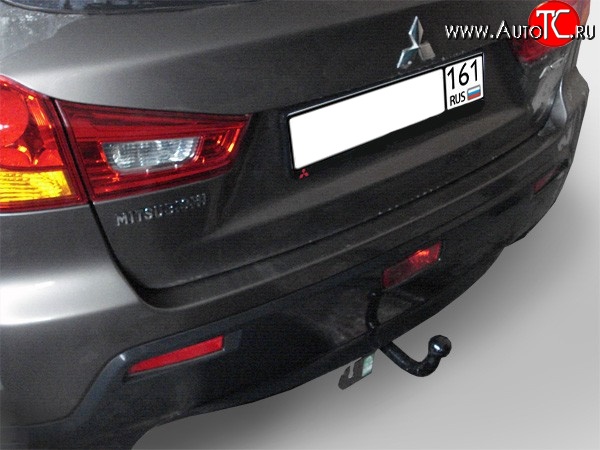 6 999 р. Фаркоп Лидер Плюс Mitsubishi ASX дорестайлинг (2010-2012) (Без электропакета)  с доставкой в г. Чебоксары