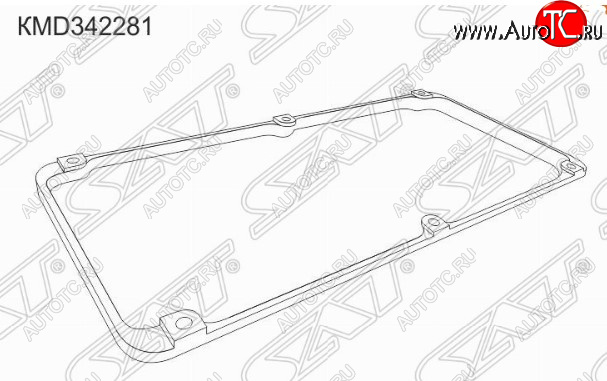 182 р. Прокладка клапанной крышки SAT (4G13, 4G15 00-, CS1A / CS2A) BYD F3 хэтчбек (2005-2014)  с доставкой в г. Чебоксары