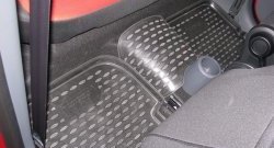 1 313 р. Коврики в салон Element 4 шт. (полиуретан) (5D) Mitsubishi Colt Z30 хэтчбэк 5 дв. дорестайлинг (2002-2009)  с доставкой в г. Чебоксары. Увеличить фотографию 3
