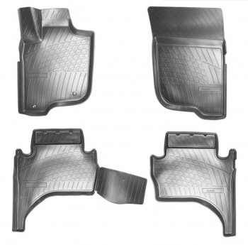 Комплект ковриков в салон Norplast Mitsubishi L200 5 KK,KL дорестайлинг (2015-2019)