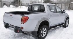 1 799 р. Накладки на борта кузова автомобиля RA  Mitsubishi L200 ( 4,  5 KK,KL) (2006-2022)  дорестайлинг, рестайлинг (Задний откидной борт)  с доставкой в г. Чебоксары. Увеличить фотографию 2