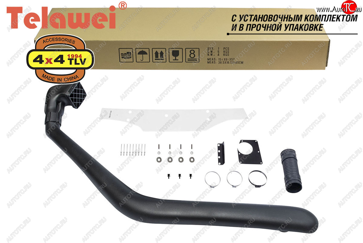 6 949 р. Шноркель Telawei Mitsubishi L200 3 K6T-K7T дорестайлинг (1996-2005)  с доставкой в г. Чебоксары