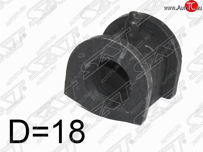 79 р. Втулка переднего стабилизатора SAT (D=18)  Mitsubishi Lancer  8 - Mirage  CJ,CK,CL,CM  с доставкой в г. Чебоксары