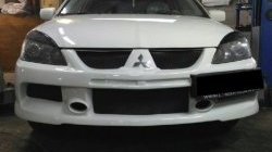 10 999 р. Передний бампер EVO 9 Mitsubishi Lancer 9 CS седан 1-ый рестайлинг (2003-2005) (Неокрашенный)  с доставкой в г. Чебоксары. Увеличить фотографию 3