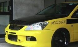 10 999 р. Передний бампер EVO 9 Mitsubishi Lancer 9 CS седан 1-ый рестайлинг (2003-2005) (Неокрашенный)  с доставкой в г. Чебоксары. Увеличить фотографию 4