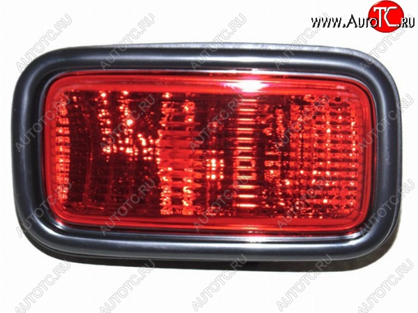 519 р. Правый фонарь в задний бампер SAT (с оправой)  Mitsubishi Lancer  9 CS (2003-2009) седан 1-ый рестайлинг, универсал 1-ый рестайлинг, седан 2-ой рестайлинг, универсал 2-ой рестайлинг  с доставкой в г. Чебоксары