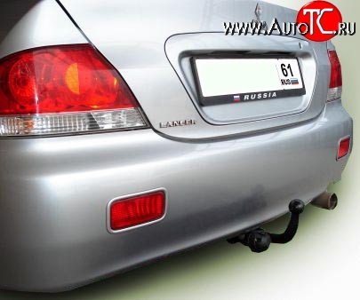 17 399 р. Фаркоп (седан, универсал) Лидер Плюс Mitsubishi Lancer 9 CS седан 2-ой рестайлинг (2005-2009) (Без электропакета)  с доставкой в г. Чебоксары