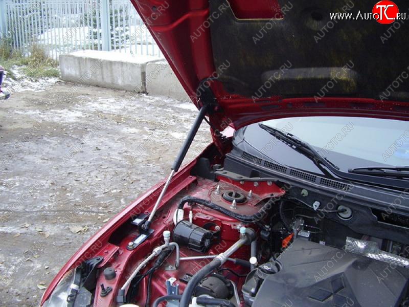 4 099 р. Газовый упор капота Tuning-Sport Mitsubishi Lancer 10 CY седан дорестайлинг (2007-2010)  с доставкой в г. Чебоксары