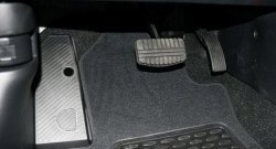 4 289 р. Коврик в салони Element 5 шт. (текстиль) (седан) Mitsubishi Lancer 10 CY седан дорестайлинг (2007-2010) (Черные)  с доставкой в г. Чебоксары. Увеличить фотографию 5
