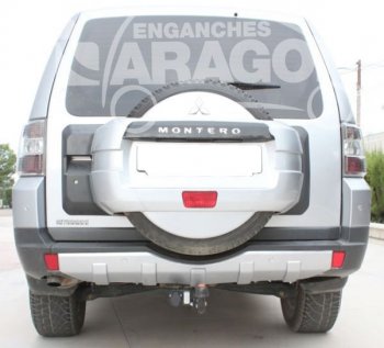 22 699 р. Фаркоп Aragon. (шар A) Mitsubishi Montero V90 5 дв. дорестайлинг (2006-2011)  с доставкой в г. Чебоксары. Увеличить фотографию 6