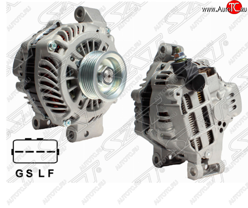 12 899 р. Генератор SAT (12V/120A / 3.0)  Mitsubishi Outlander  XL (2005-2013) (CW)  дорестайлинг, (CW)  рестайлинг  с доставкой в г. Чебоксары