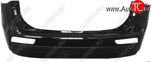 10 249 р. Задний бампер SAT (не под расширитель)  Mitsubishi Outlander  GF (2012-2016) дорестайлинг, 1-ый рестайлинг (Неокрашенный)  с доставкой в г. Чебоксары