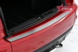 Накладка на задний бампер без логотипа Souz-96 Mitsubishi Outlander  XL (2010-2013) (CW)  рестайлинг