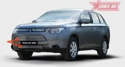 Декоративный элемент воздухозаборника Souz-96 (d10) Mitsubishi Outlander  GF (2012-2014) дорестайлинг