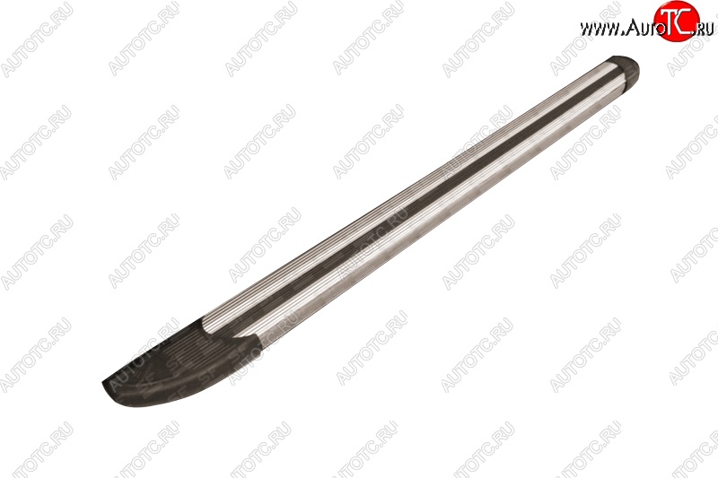 10 699 р. Алюминиевые пороги Slitkoff Luxe Silver  Mitsubishi Outlander  GF (2012-2014) дорестайлинг  с доставкой в г. Чебоксары