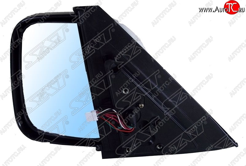 3 299 р. Боковое левое зеркало заднего вида SAT (5 контактов)  Mitsubishi Pajero ( 3 V70,  3 V60) (1999-2006) дорестайлинг, рестайлинг (Неокрашенное)  с доставкой в г. Чебоксары