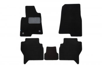 Текстильные коврики салона Klever Premium 5D АКПП Mitsubishi Pajero  3 V70 (1999-2003) дорестайлинг (Черные)