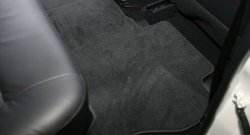 4 099 р. Коврики в салон Element 4 шт. (текстиль)  Mitsubishi Pajero ( 4 V90,  4 V80) (2006-2015) дорестайлинг, 1-ый рестайлинг, 3 дв. 1-ый рестайлинг (Черные)  с доставкой в г. Чебоксары. Увеличить фотографию 2