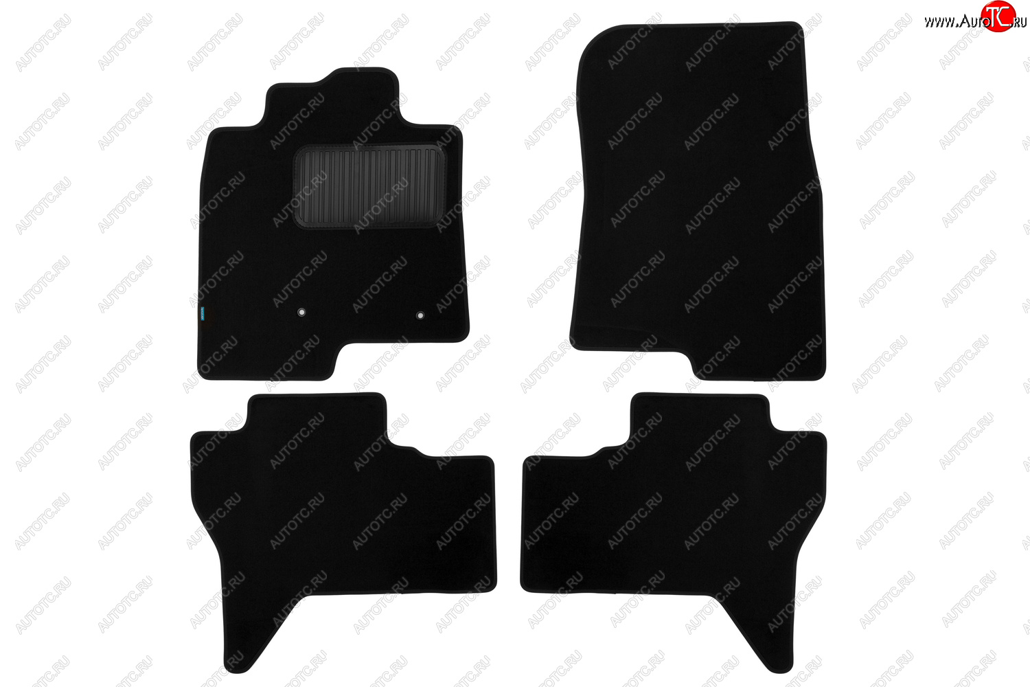 2 699 р. Текстильные коврики салона Klever Premium Mitsubishi Pajero 4 V80 дорестайлинг (2006-2011) (Черные)  с доставкой в г. Чебоксары