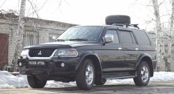 2 189 р. Защитная сетка решетки переднего бампера РА  Mitsubishi Pajero Sport  PA (1996-2004) дорестайлинг  с доставкой в г. Чебоксары. Увеличить фотографию 3