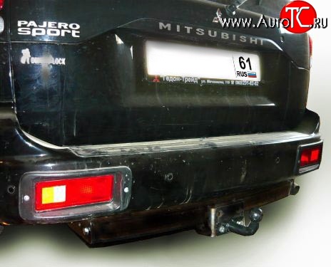 8 749 р. Фаркоп Лидер Плюс (до 2000 кг) Mitsubishi Pajero Sport PA дорестайлинг (1996-2004) (Без электропакета)  с доставкой в г. Чебоксары