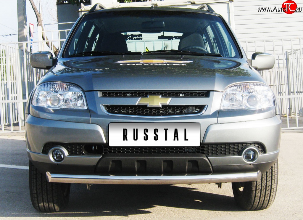 13 649 р. Одинарная защита переднего бампера Bertone диаметром 63 мм  Chevrolet Niva  2123 (2009-2020), Лада 2123 (Нива Шевроле) (2009-2021)  с доставкой в г. Чебоксары