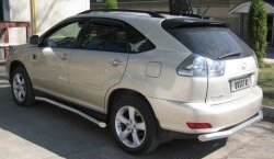 23 799 р. Защита порогов из труб d76 SLITKOFF Lexus RX350 XU30 дорестайлинг (2003-2006)  с доставкой в г. Чебоксары. Увеличить фотографию 2