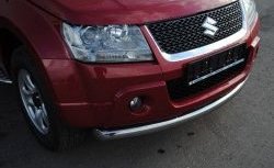 15 999 р. Одинарная защита переднего бампера SLITKOFF  Suzuki Grand Vitara  JT 5 дверей (2005-2008) дорестайлинг  с доставкой в г. Чебоксары. Увеличить фотографию 3