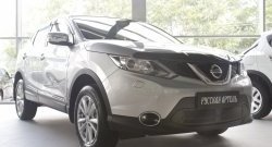 2 489 р. Защитная сетка решетки переднего бампера РА  Nissan Qashqai  2 (2017-2022) J11 рестайлинг  с доставкой в г. Чебоксары. Увеличить фотографию 3