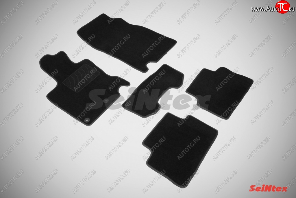 3 099 р. Коврики в салон (английская сборка) SeiNtex Premium LUX 4 шт. (ворсовые) Nissan Qashqai 2 J11 рестайлинг (2017-2022)  с доставкой в г. Чебоксары