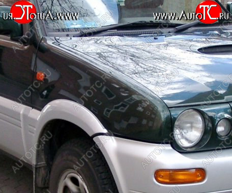 6 449 р. Правое переднее пластиковое крыло Стандарт (левый руль) Nissan Terrano2 R20 дорестайлинг (1993-1996)  с доставкой в г. Чебоксары