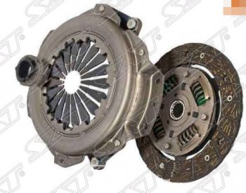 Комплект сцепления SAT (1.5/1.6/2.0D 95-QG15DE / QG16DE / CD20) Nissan Almera N16 седан рестайлинг (2002-2006)
