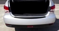 1 299 р. Накладка на задний бампер RA  Nissan Almera  G15 (2012-2019) седан  с доставкой в г. Чебоксары. Увеличить фотографию 2