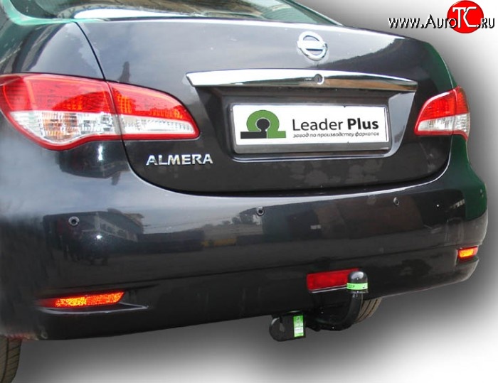 6 799 р. Фаркоп Лидер Плюс Nissan Almera G15 седан (2012-2019) (Без электропакета)  с доставкой в г. Чебоксары