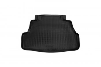 Коврик багажника (полиуретан) Element Nissan Almera Classic  седан (2006-2013) B10 (Чёрный)