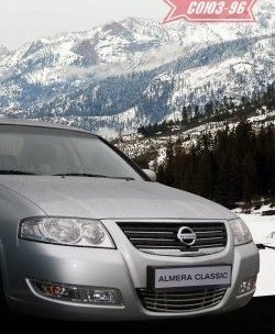 Декоративный элемент воздухозаборника Souz-96 (d10) Nissan Almera Classic  седан (2006-2013) B10
