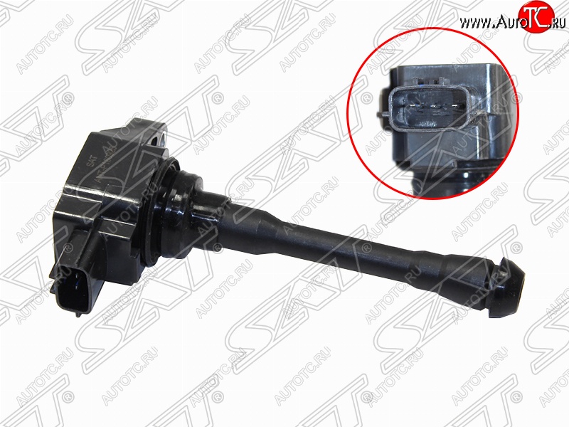 1 499 р. Катушка зажигания (MR20DD/MR16DDT) SAT  Nissan Juke  1 YF15 - X-trail  3 T32  с доставкой в г. Чебоксары