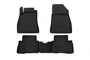 Комплект ковриков в салон с повышенной износостойкостью Format Nissan Juke  1 YF15 (2010-2020) дорестайлинг, рестайлинг