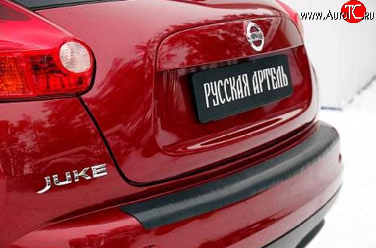 1 669 р. Накладка RA на задний бампер  Nissan Juke  1 YF15 (2010-2014) дорестайлинг  с доставкой в г. Чебоксары