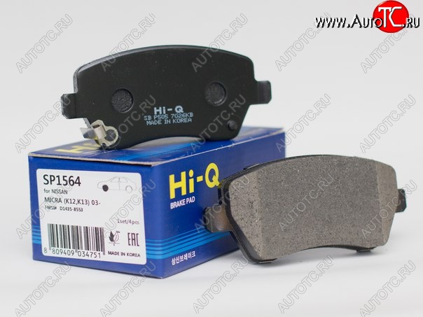 1 999 р. Колодки переднего дискового тормоза HI-Q Лада Веста SW 2181 универсал дорестайлинг (2017-2022)  с доставкой в г. Чебоксары