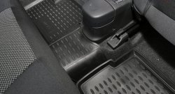 2 189 р. Коврики в салон Element 4 шт. (полиуретан) Nissan Micra K12 5 дв. 2-ой рестайлинг (2007-2010)  с доставкой в г. Чебоксары. Увеличить фотографию 3