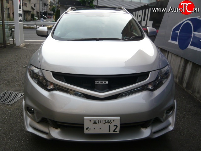 14 199 р. Решётка радиатора Impul V2 Nissan Murano 2 Z51 рестайлинг (2010-2016) (Неокрашенная)  с доставкой в г. Чебоксары