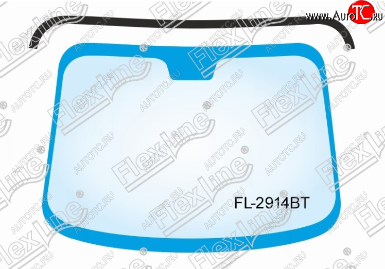 719 р. Молдинг лобового стекла FlexLine Nissan Murano 2 Z51 рестайлинг (2010-2016)  с доставкой в г. Чебоксары