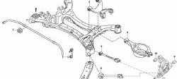 689 р. Полиуретановая втулка стабилизатора задней подвески Точка Опоры Nissan Murano 2 Z51 рестайлинг (2010-2016)  с доставкой в г. Чебоксары. Увеличить фотографию 2