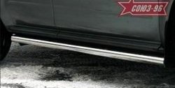 Защита порогов Souz-96 (d60) Nissan Murano  1 Z50 (2002-2009)